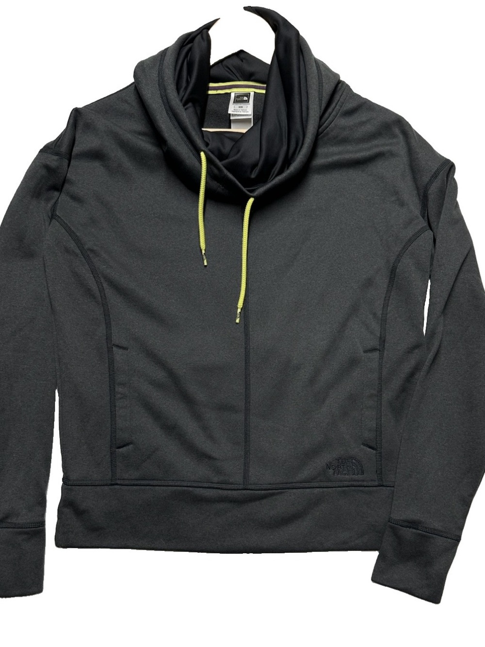 The North Face A5S7 Cowl Neck Fleece Hoodie Gray Women’s Medium